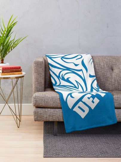 Detroit Lions fans Throw Blanket