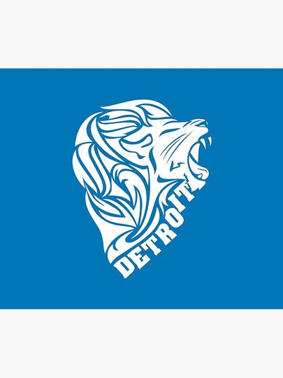 Detroit Lions fans Throw Blanket