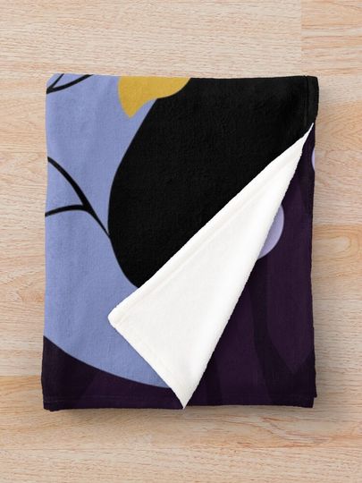 Minimal Ursula Throw Blanket
