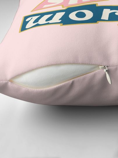 Its a small world sign Pillow