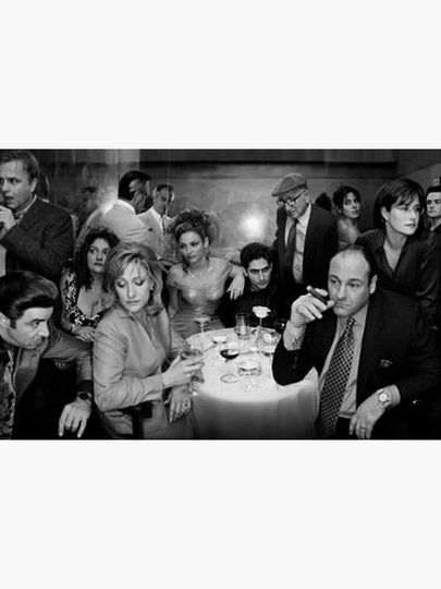 Framed The Sopranos Canvas
