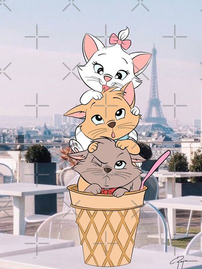 Aristocats in paris iPhone Case