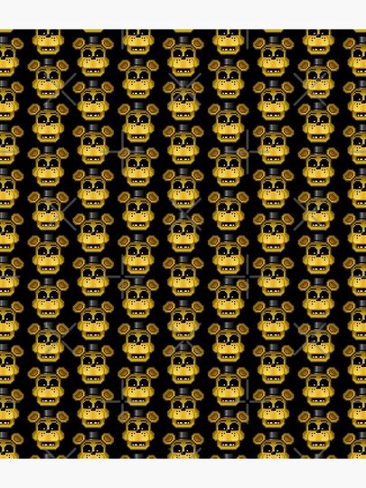 Five Nights at Freddy's - FNaF 1 Pixel Golden Freddy Backpack