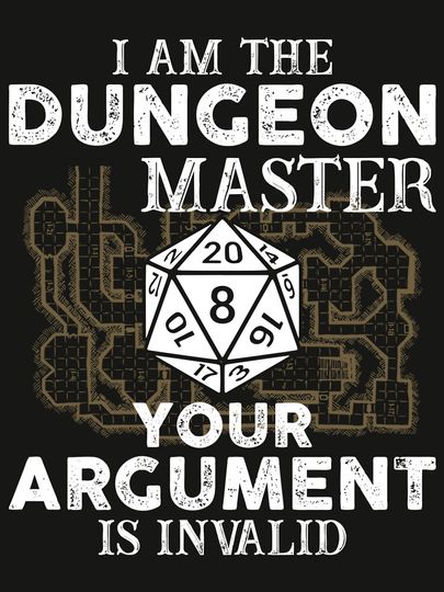 Dungeons and Dragons Dungeon Master Premium T-Shirt