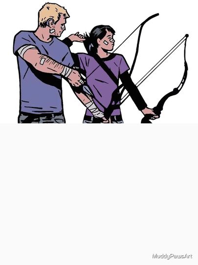 Clint Barton and Kate Bishop Classic T-Shirt