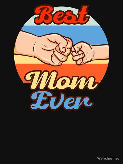 Best mom ever Zipped Hoodie