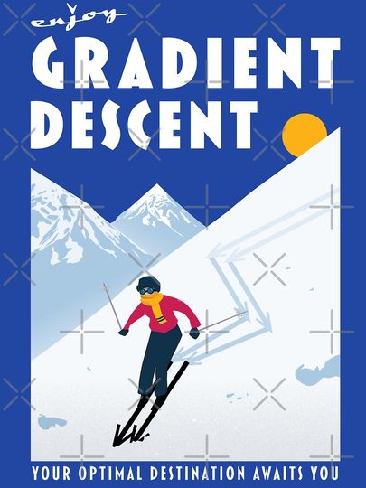 Enjoy gradient descent Zipped Hoodie