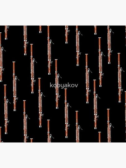 Bassoon on black Socks