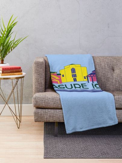 Pleasure Island Throw Blanket