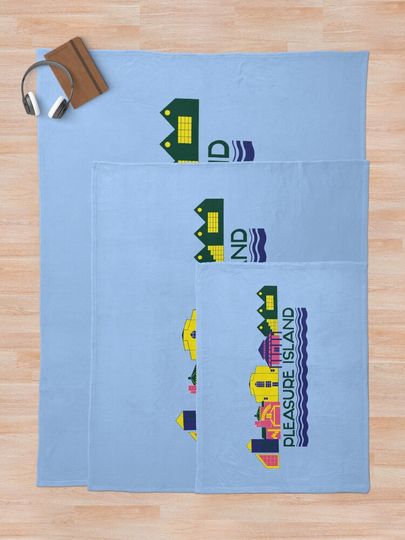 Pleasure Island Throw Blanket