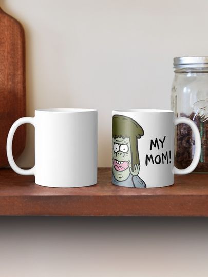 Muscle Man "My Mom!" - Regular Show Coffee Mug