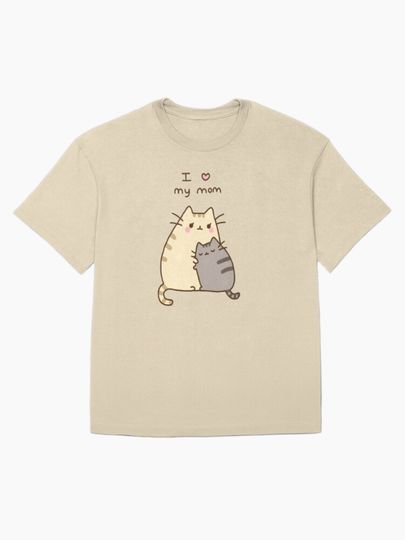 Cute Cat Oversized T-Shirt for Women