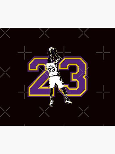 Lebron James 23 Throw Blanket, Gift for Fan