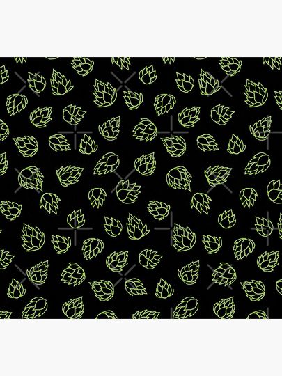 Hop Cone Pattern Socks