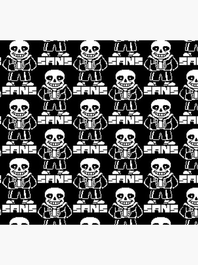 Undertale Sans Pixel Art Socks