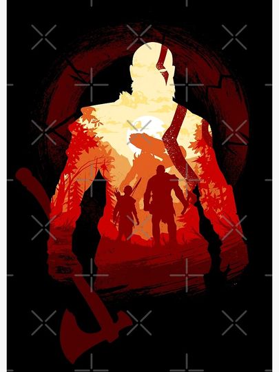 Adventure with the Gods Premium Matte Vertical Poster