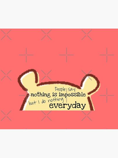 I do nothing everyday Throw Blanket