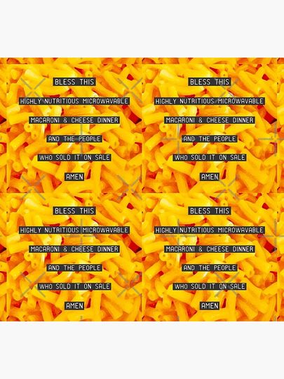 The Macaroni and Cheese Prayer Socks