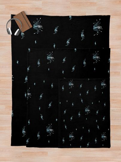 Woodsprites Throw Blanket