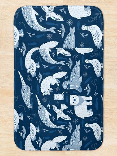 Arctic nature Bath Mat