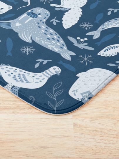 Arctic nature Bath Mat