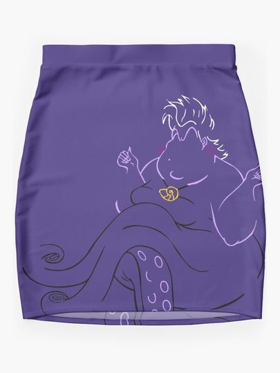Ursula Disney Villain Skirt