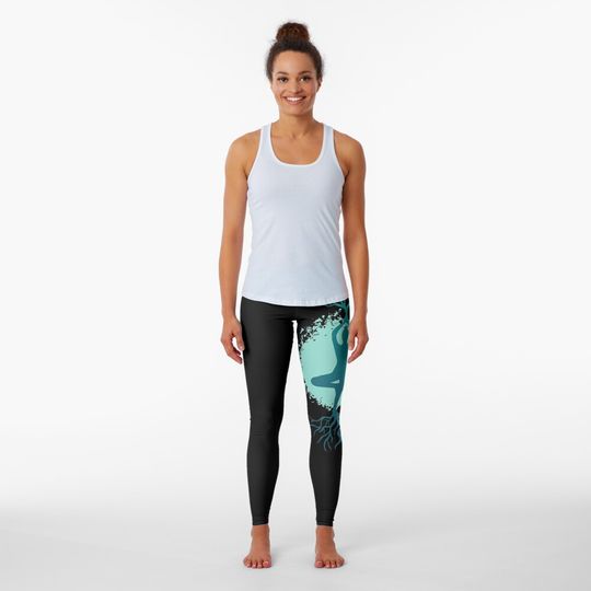 Women Tree Yoga Leggings