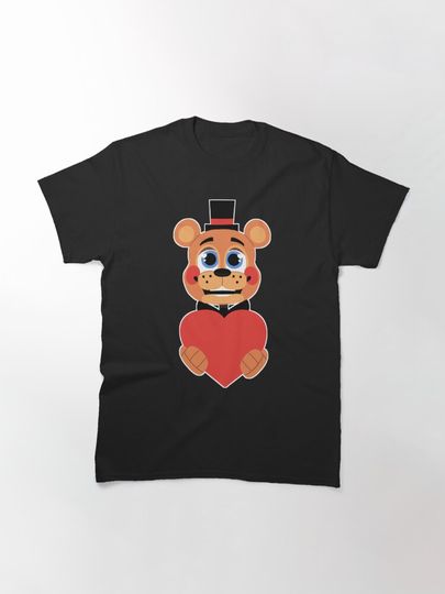 Toy Freddy Valentine - Five Nights at Freddy's 2 Valentine’s Day T-Shirt