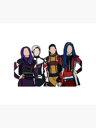 Descendants Throw Blanket