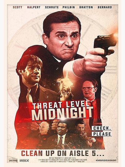 Threat Level Midnight Poster