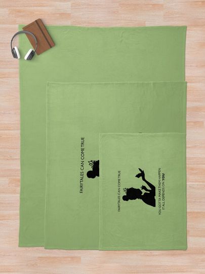Princess and the Frog Throw Blanket