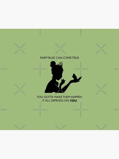 Princess and the Frog Throw Blanket