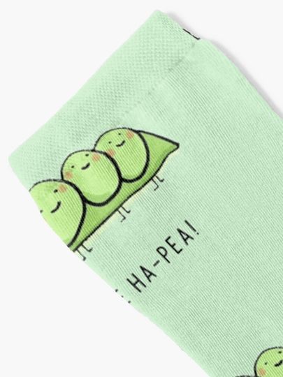 Be Ha-Pea!  Socks