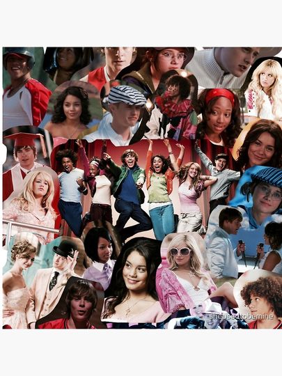HSM Collage Pillow