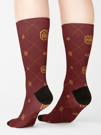 Hotel Pattern  Socks