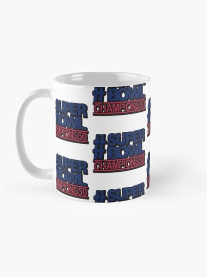#super bowl champions50. Coffee Mug