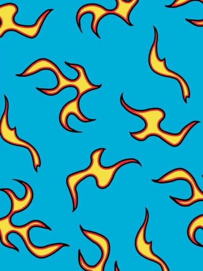 GOLF Le Fleur / Tyler the Creator Flames iPhone Case