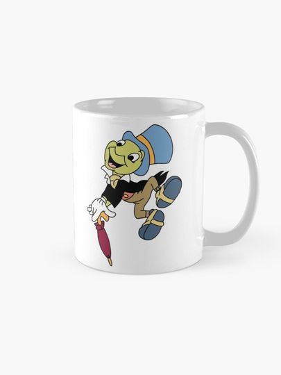 Jiminy Cricket Coffee Mug, Disney Mug