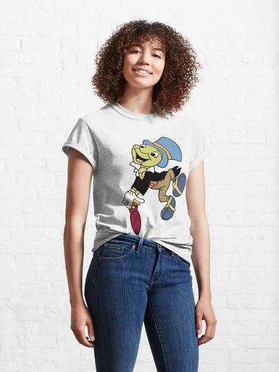 Jiminy Cricket T-Shirt, Disney Pinocchio T-shirt