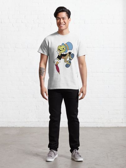 Jiminy Cricket T-Shirt, Disney Pinocchio T-shirt