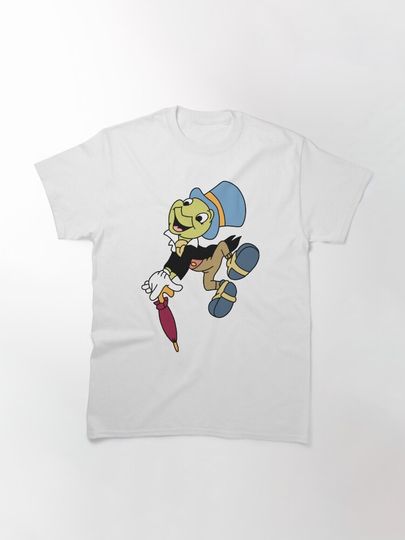 Jiminy Cricket T-Shirt, Disney Pinocchio T-shirt