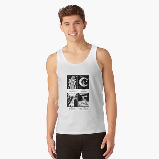 The Cosmic Series (Angels in Disguise Tarot) Tank Top