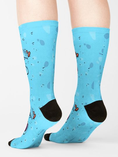 Rick and Rickandmorty Mr Meeseeks Full Face Socks