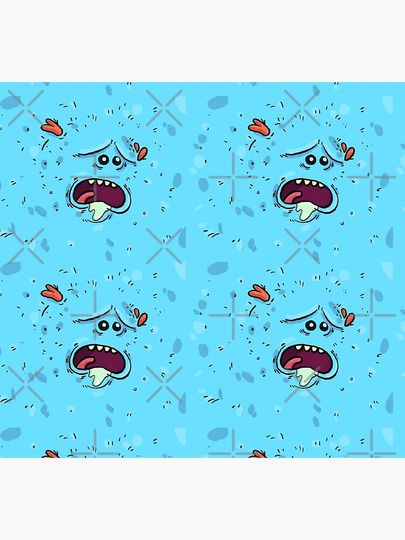 Rick and Rickandmorty Mr Meeseeks Full Face Socks