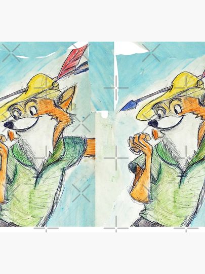 Cartoon Robin Hood Socks