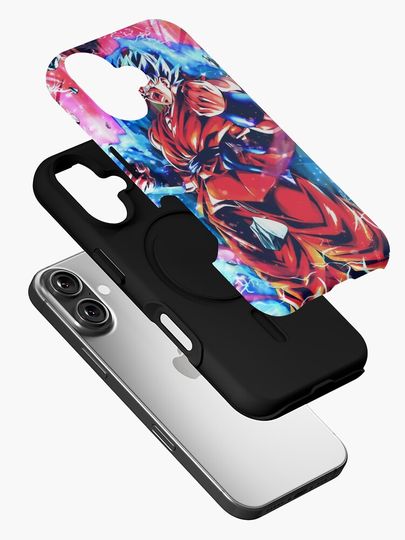Goku blue iPhone Case