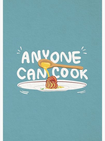 Disney Anyone Can Cook Ratatouille Spiral Notebook