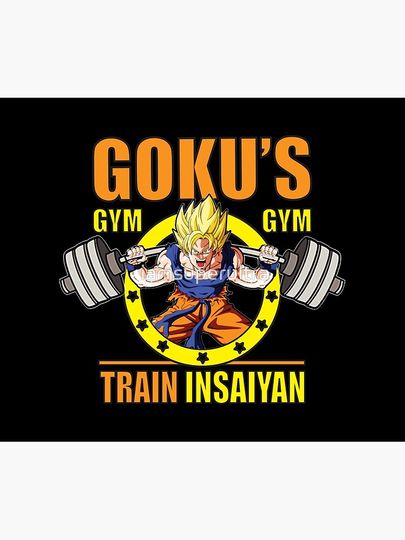 Goku's Gym - Train Insaiyan Tapestry