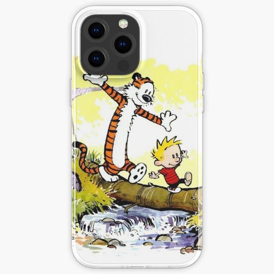 calvin and hobbes iPhone Case