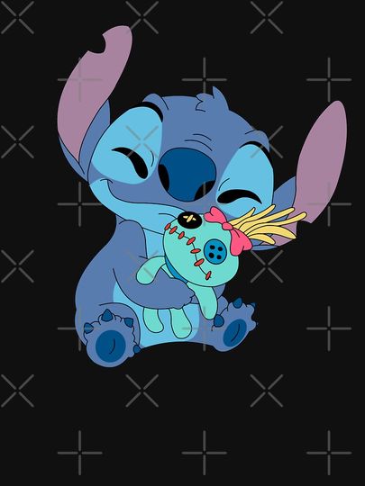 Cute Stitch Disney Pullover Hoodie